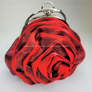 Red Evening Purse, TED cocktail Bag- New